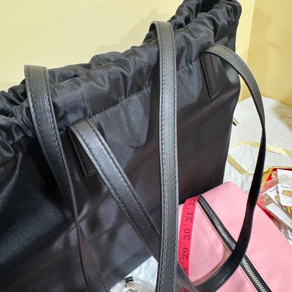 AUTHENTIC VERSACE black nylon tote Bag - Picture 14 of 17